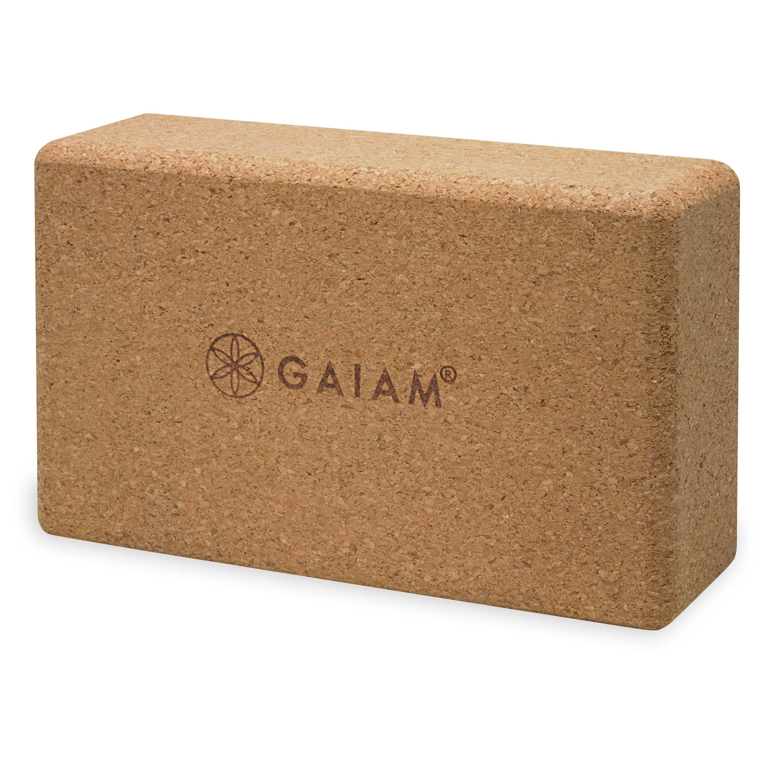 Gaiam Cork Brick - Yoga Block 3 Gaiam Cork Brick - Yoga Block