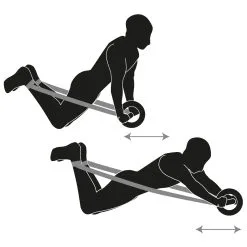 Schildkröt Fitness Abroller & Expander Set - Resistance Band -Gaiam Shop schildkroet fitness abroller expander set resistance band detail 10