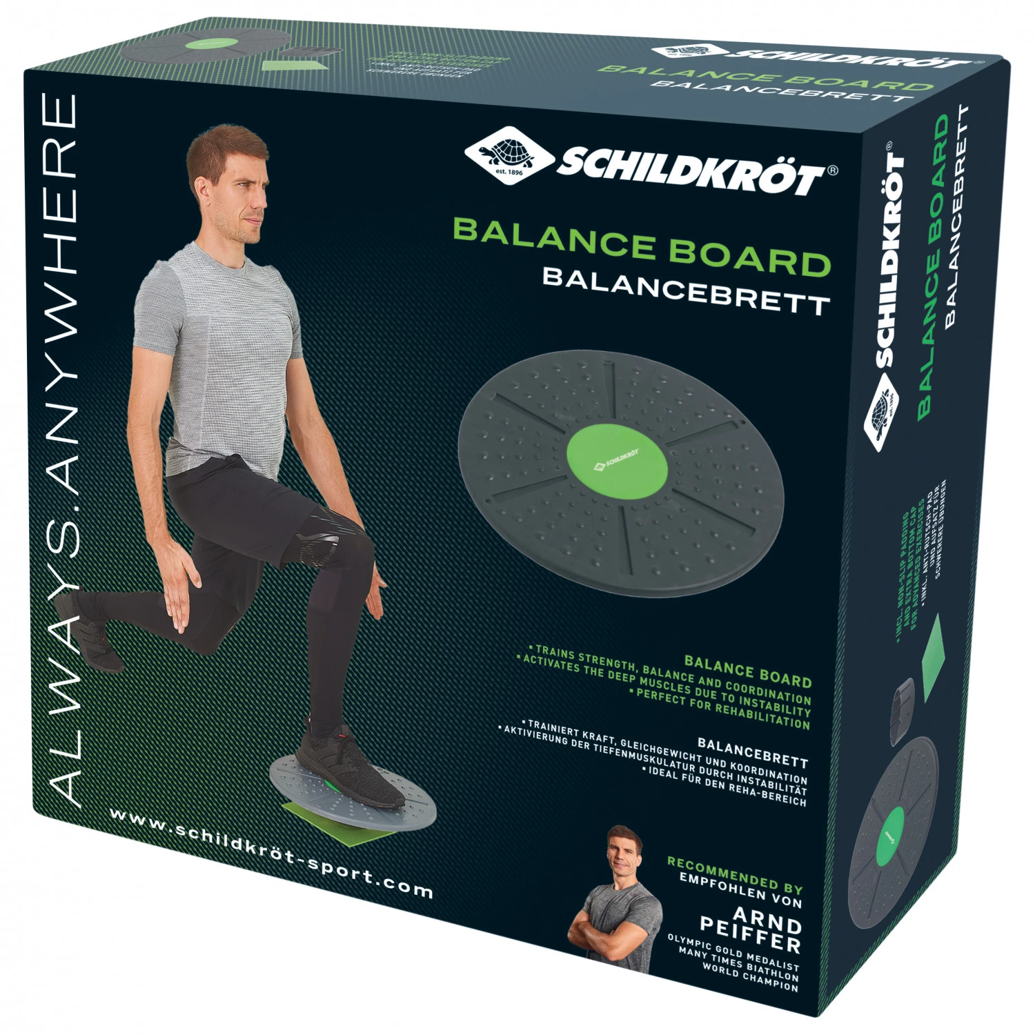 Schildkröt Fitness Fitnesskreisel Incl. Anti-Rutsch-Pad - Balance Trainer 7 Schildkröt Fitness Fitnesskreisel Incl. Anti-Rutsch-Pad - Balance Trainer - Image 5