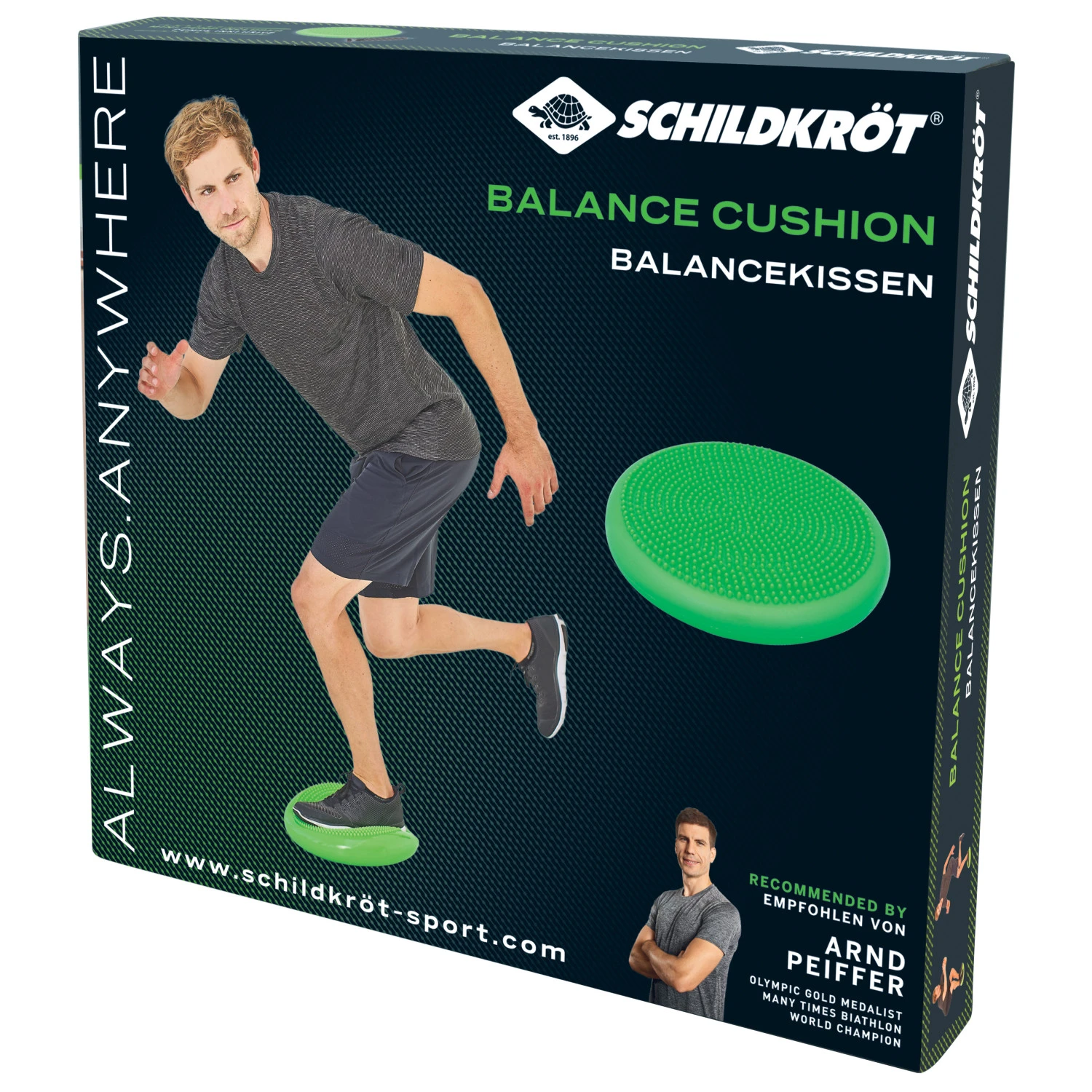 Schildkröt Fitness Inflatable Balancing Cushion 4 Schildkröt Fitness Inflatable Balancing Cushion - Image 2