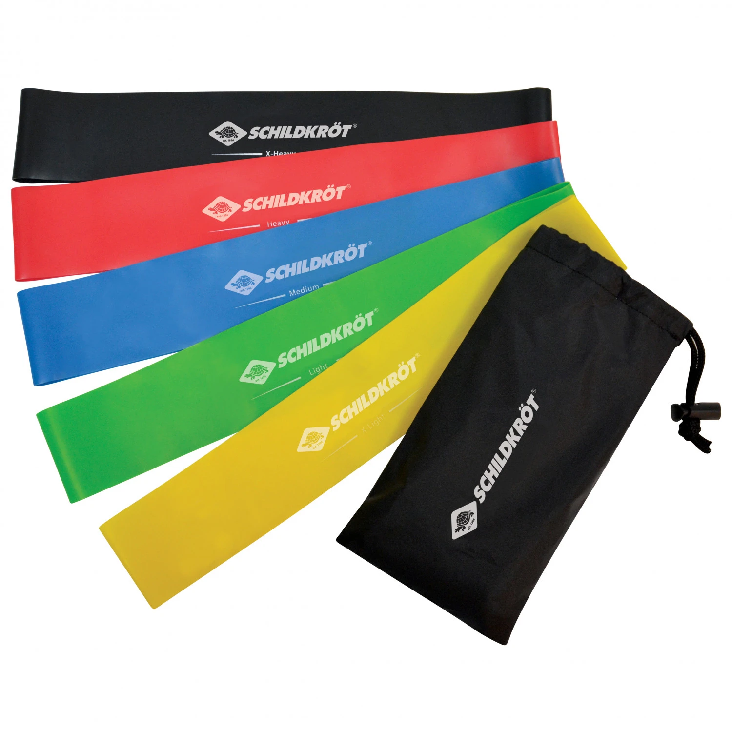Schildkröt Fitness Mini Resistance Band 5er Set - Exercise Band 3 Schildkröt Fitness Mini Resistance Band 5er Set - Exercise Band